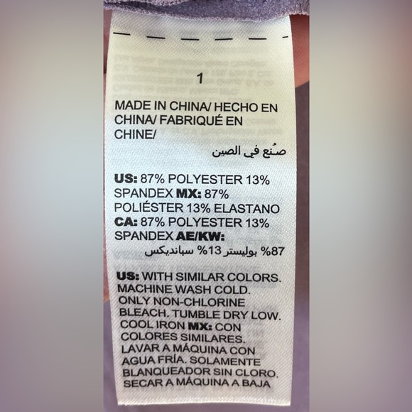 NWT Chico's Lavender faux suede open front long sleeve longline jacket; 1, 8/10 - Picture 4 of 7